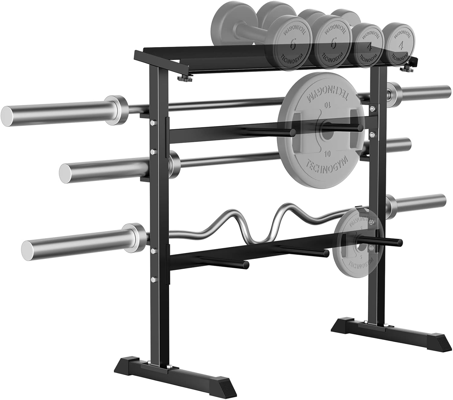 Home Gym Designs - Suporte para Armazenamento de Pesos para