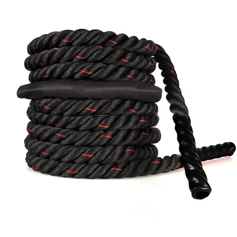 Battle Rope Heavy - Corda de Batalha Premium com Alça,