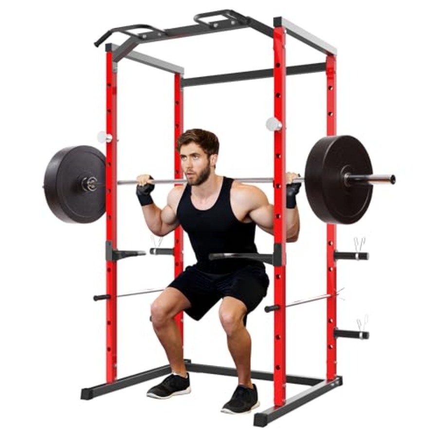 Home Gym Pull Up Bar - Gaiola de Força Reforçada com Barra