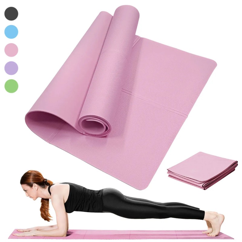 Home Gym Rubber Flooring - Tapete de yoga pilates fitness 3/4/6mm