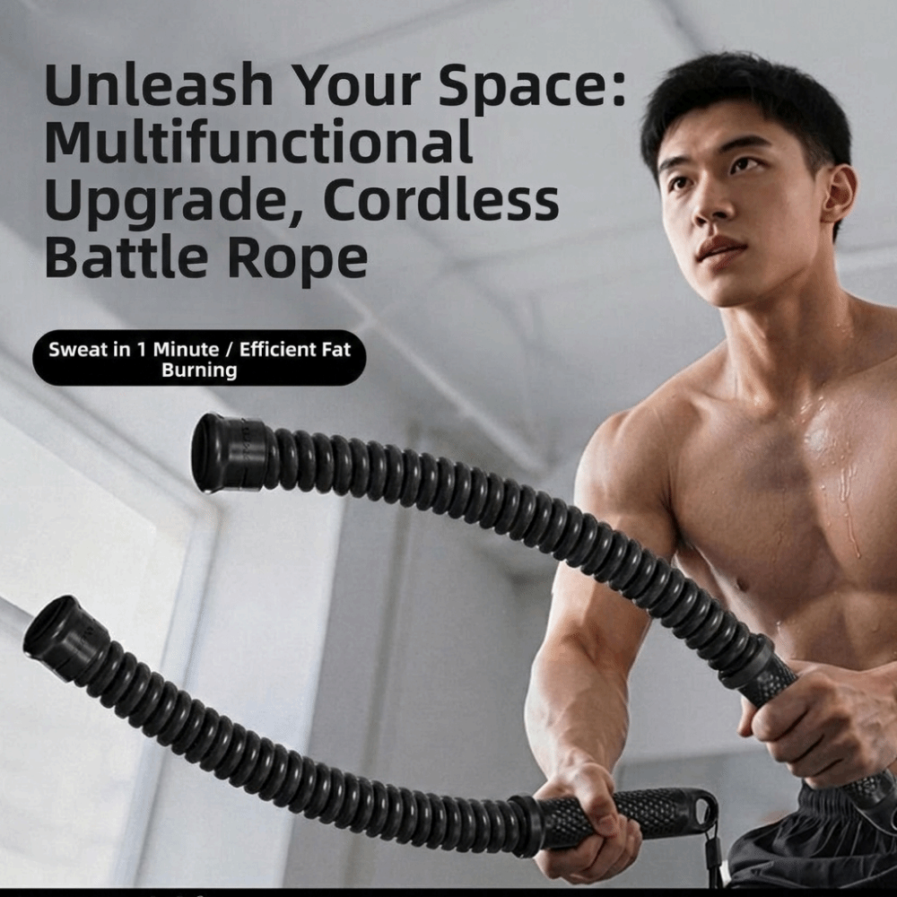 Battle Rope Heavy - 2 Peças Expansor de Braço com