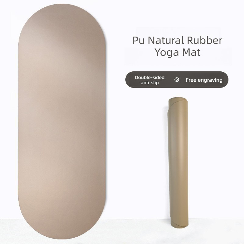 Home Gym Rubber Flooring - Tapete de Yoga Oval de Borracha