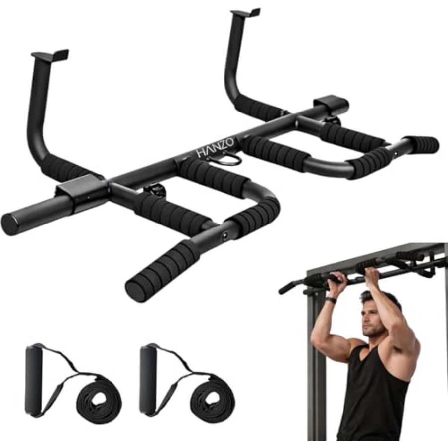 Home Gym Pull Up Bar - Barra de Exercícios para Porta com