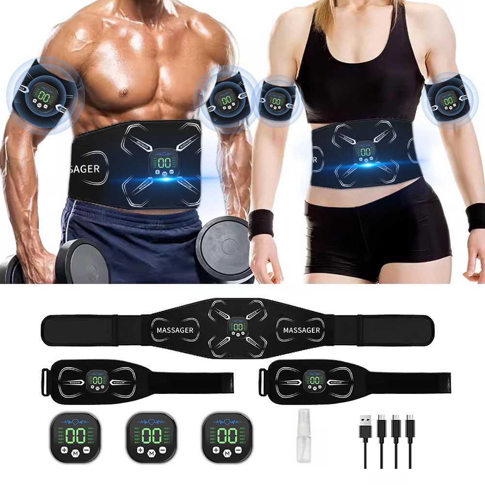 Home Gym Studio - Estimulador Muscular EMS, Treinador Abdominal, Tonificador