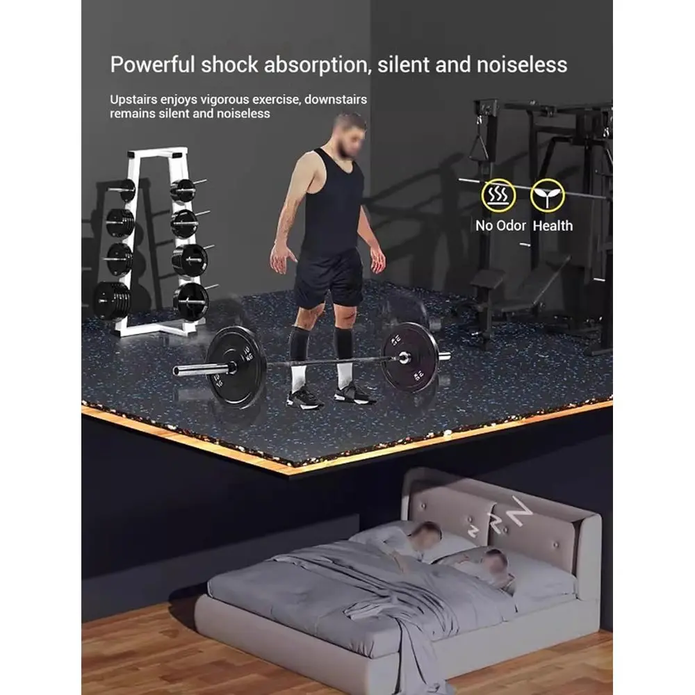 Pisos de Espuma Interligados p - Home Gym Rubber Flooring avaliação e preço