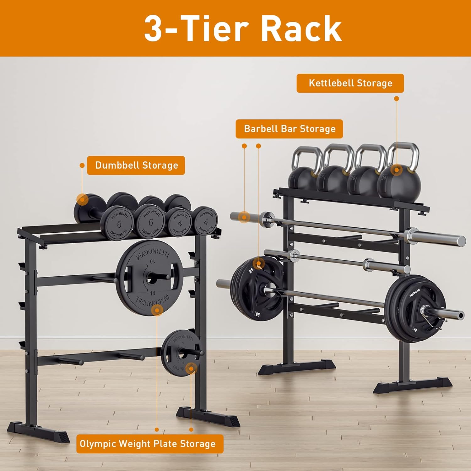 Suporte para Armazenamento de  - Home Gym Designs avaliação e preço