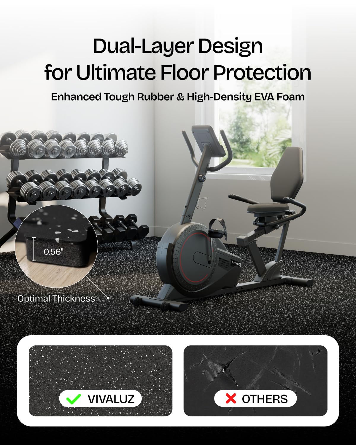 Conjunto de Piso para Academia - Home Gym Rubber Flooring avaliação e preço