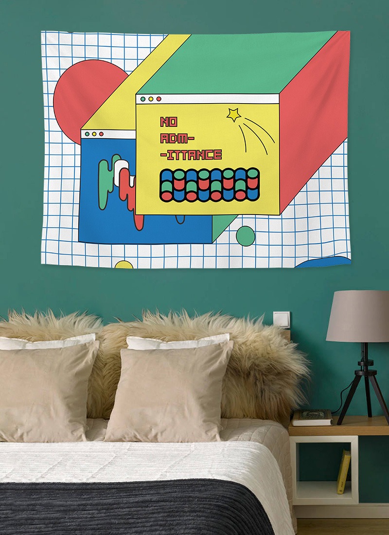 Abstrato dos desenhos animados - Home Gym Decor avaliação e preço
