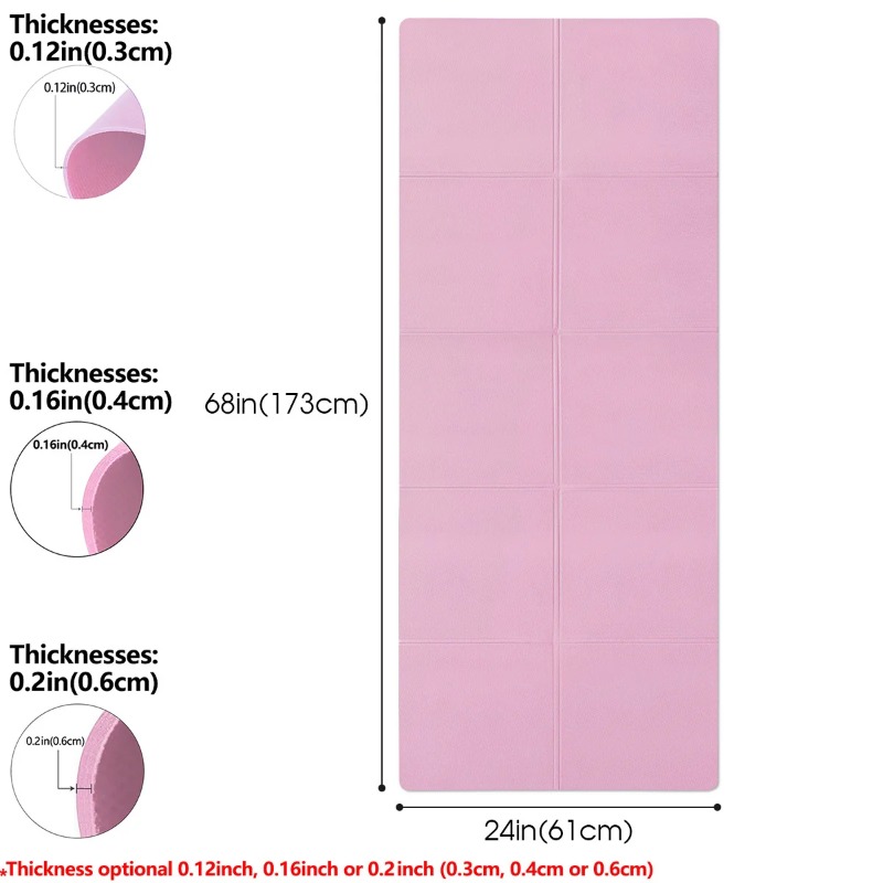 Tapete de yoga pilates fitness - Home Gym Rubber Flooring avaliação e preço