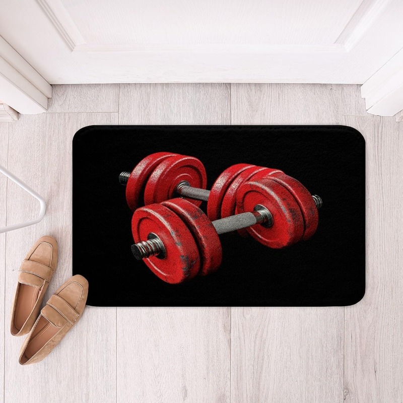 Tapete de Entrada com Tema Fit - Home Gym Equipment Amazon avaliação e preço