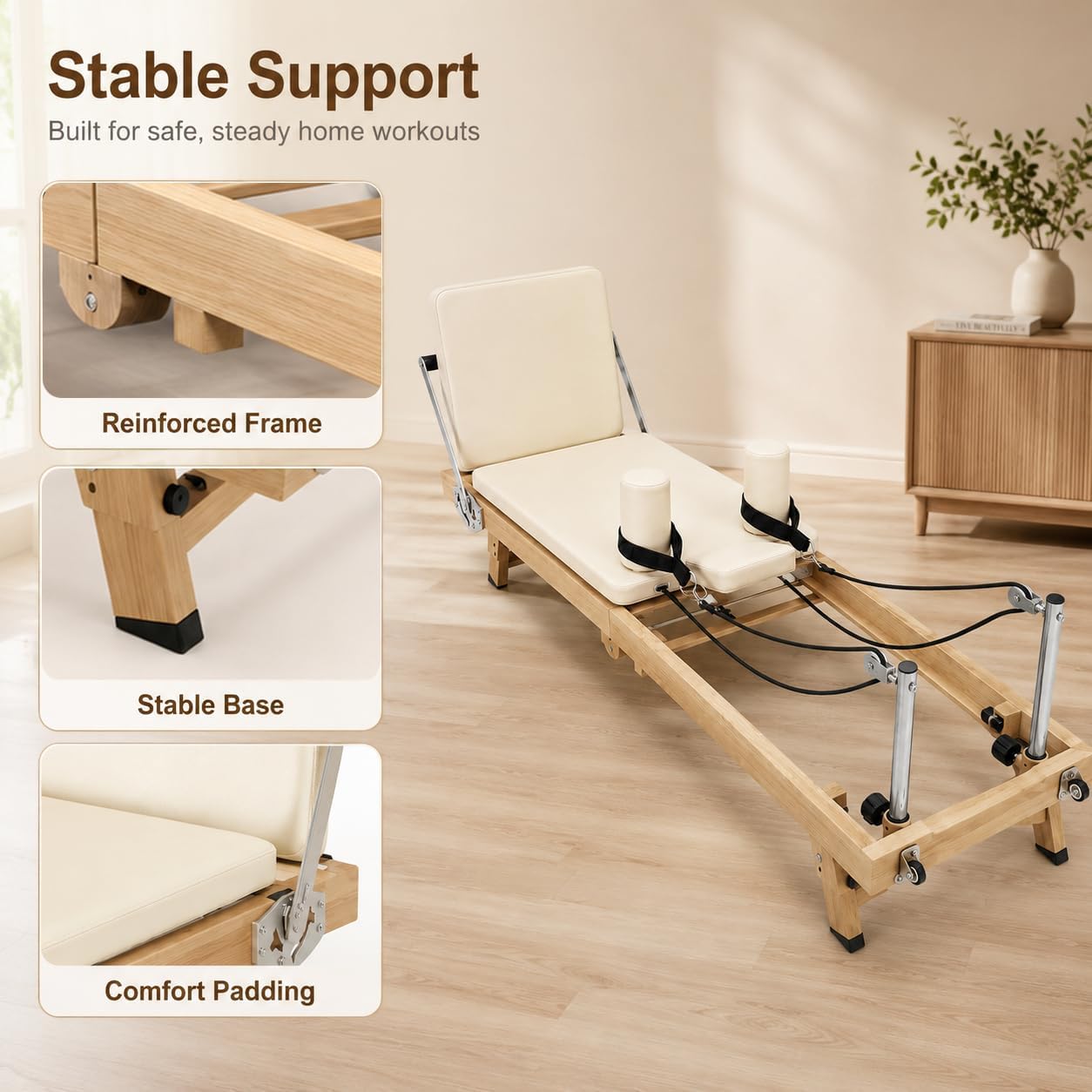 Máquina de Pilates Dobrável de - Home Gym Equipment Amazon avaliação e preço