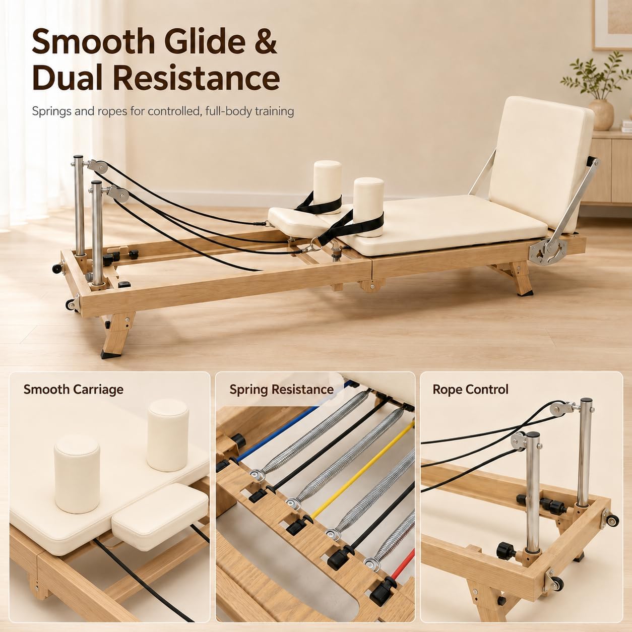 Máquina de Pilates Dobrável de - Home Gym Equipment Amazon avaliação e preço