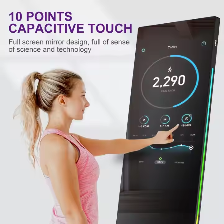 Espelho de treinamento pessoal - Home Gym Rubber Flooring avaliação e preço