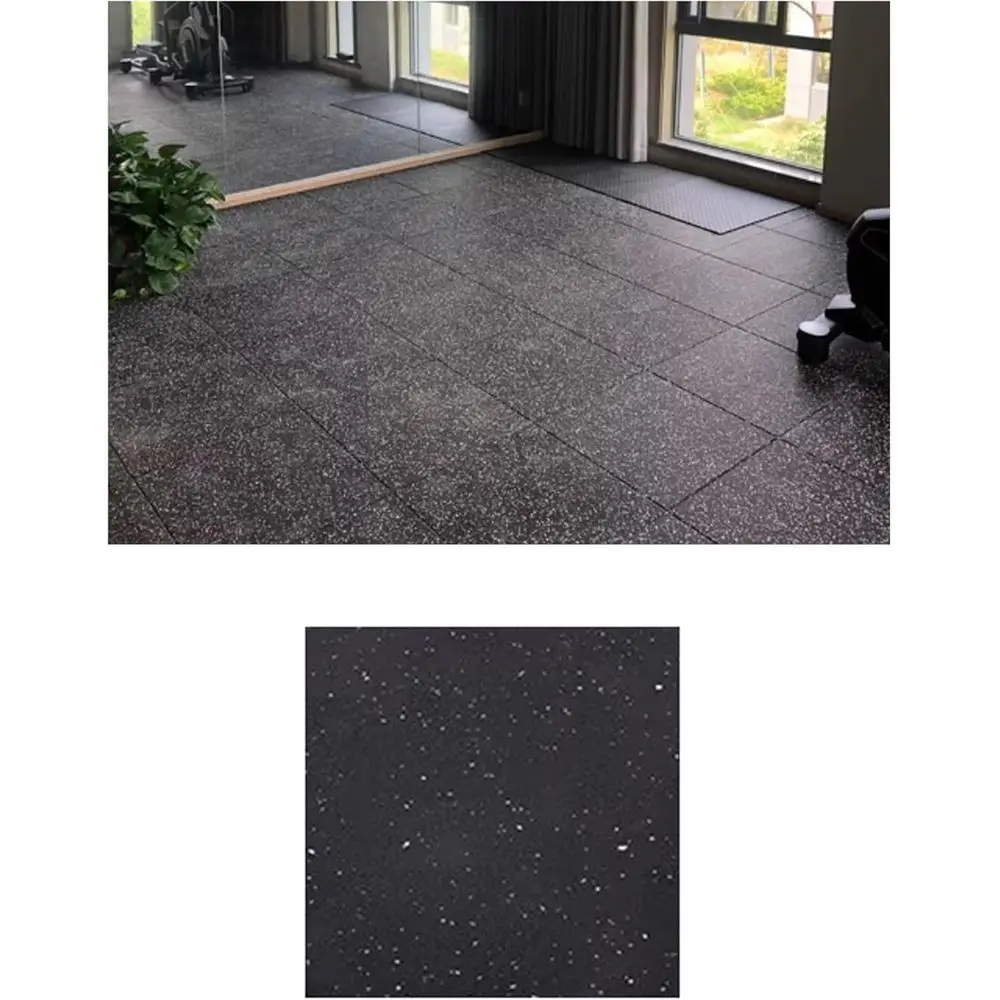 Piso para Academia: Tapetes de - Home Gym Rubber Flooring avaliação e preço