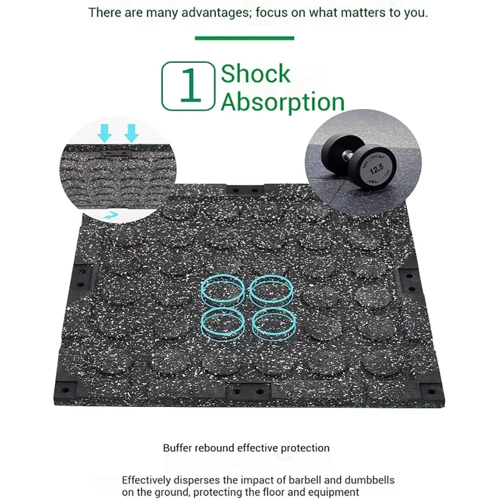 Piso para Academia: Tapetes de - Home Gym Rubber Flooring avaliação e preço
