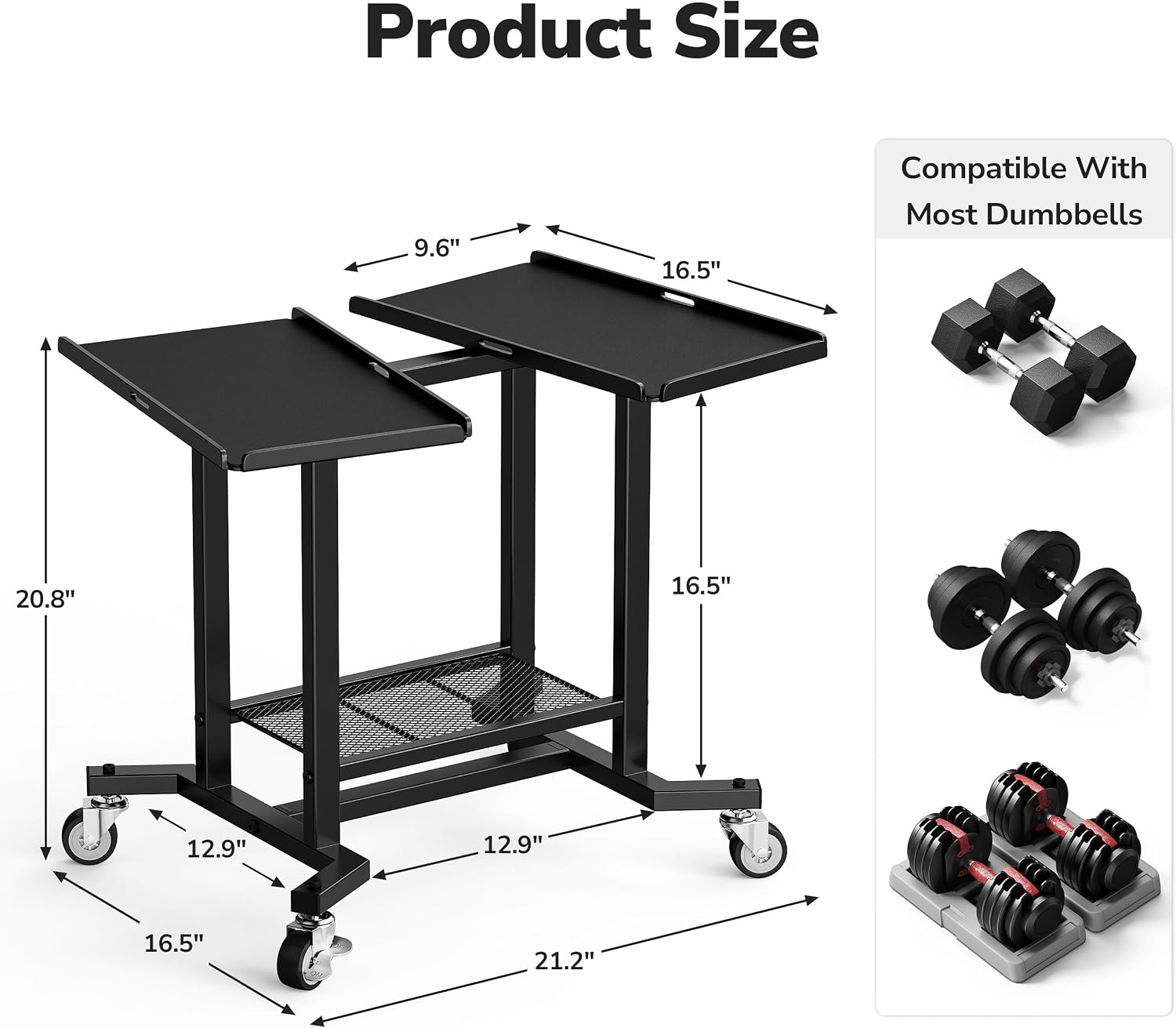 Suporte Ajustável para Haltere - Home Gym Rubber Flooring avaliação e preço