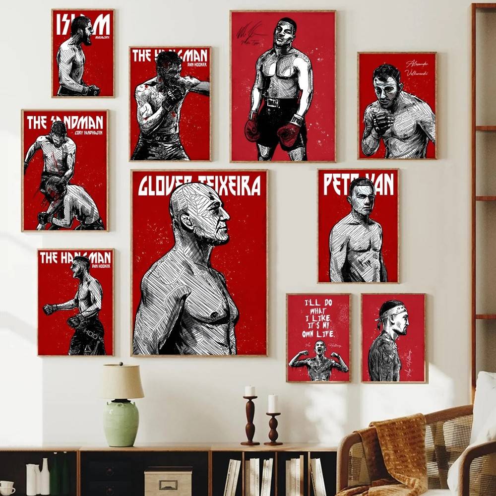 Pôster de Papel de Atleta de C - Home Gym Wallpaper avaliação e preço