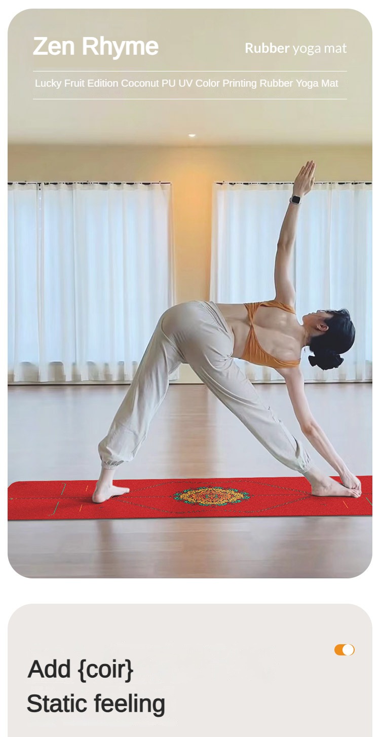 Zen Rhyme-Fosco PU Borracha Na - Home Gym Rubber Flooring avaliação e preço