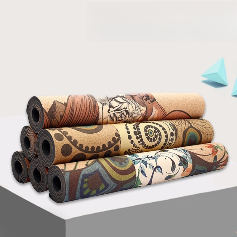 Tapete de Yoga de Borracha Nat - Home Gym Rubber Flooring avaliação e preço