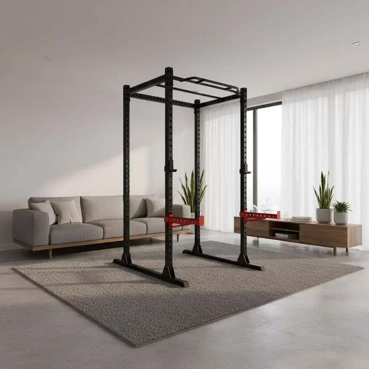 Suporte Ajustável para Agacham - Home Gym Pull Up Bar avaliação e preço