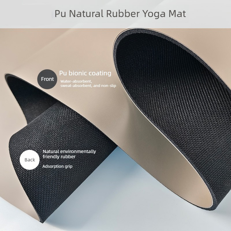 Tapete de Yoga Oval de Borrach - Home Gym Rubber Flooring avaliação e preço