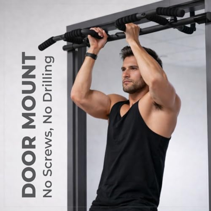 Barra de Exercícios para Porta - Home Gym Pull Up Bar avaliação e preço