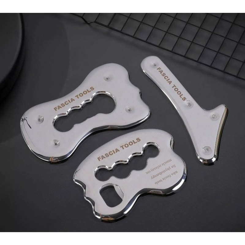 Placa Gua Sha de Aço Inoxidáve - Home Gym Designs avaliação e preço