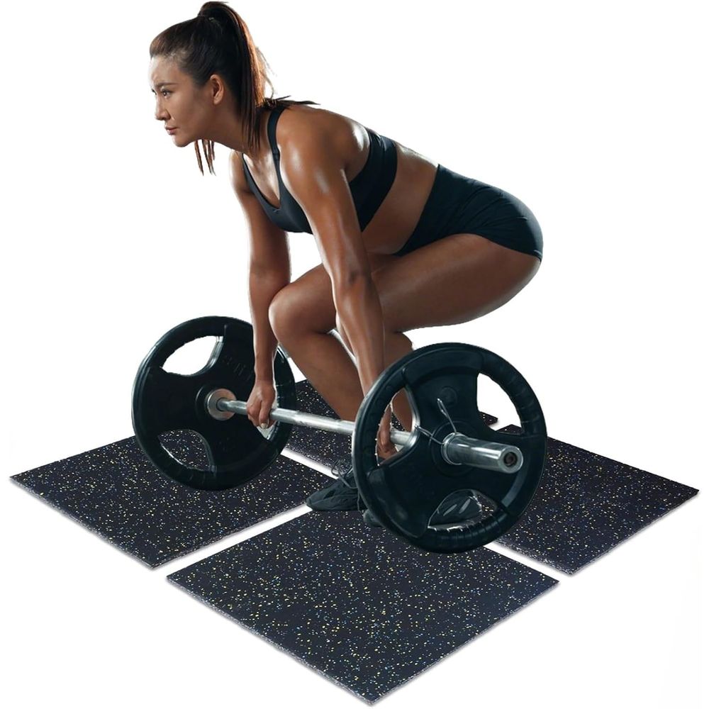 Pisos de Borracha Interligados - Home Gym Rubber Flooring avaliação e preço