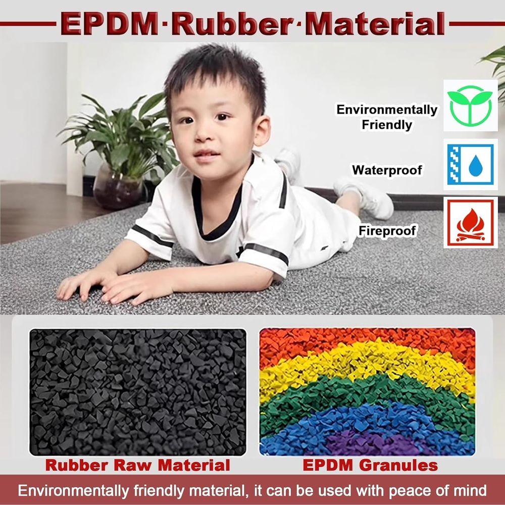 Pisos de Borracha Interligados - Home Gym Rubber Flooring avaliação e preço