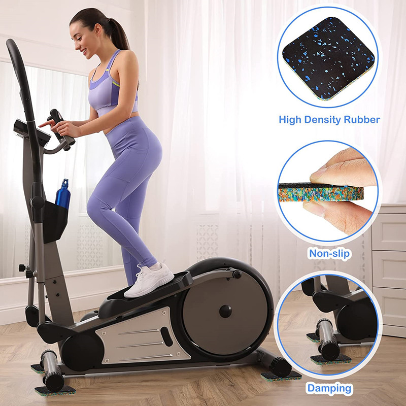 4/6 Peças de Tapetes de Borrac - Home Gym Rubber Flooring avaliação e preço
