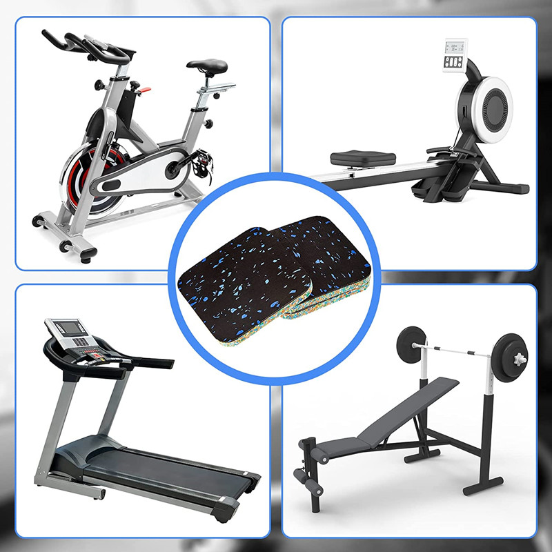 4/6 Peças de Tapetes de Borrac - Home Gym Rubber Flooring avaliação e preço