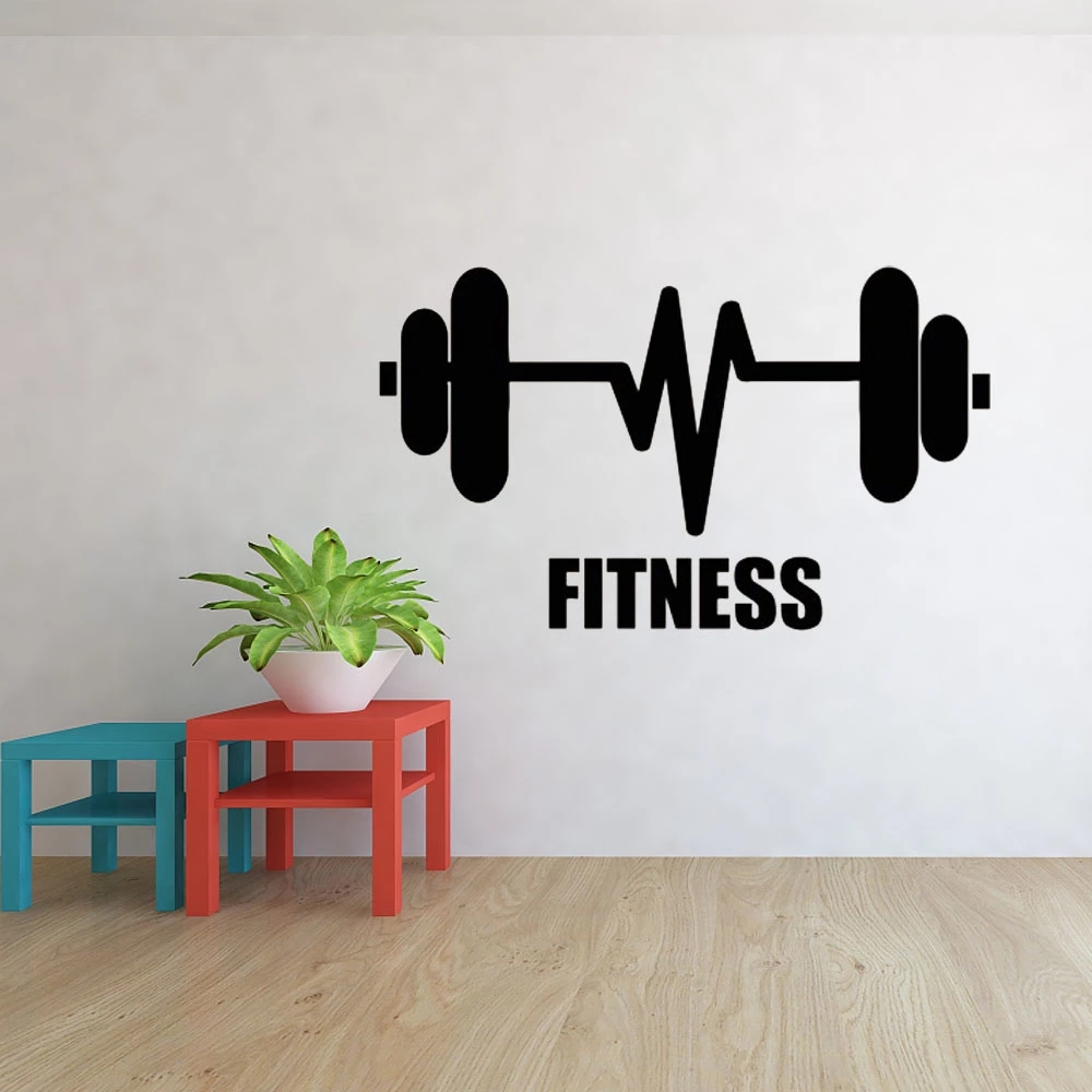 GYM Culture Wall Sticker for K - Home Gym Wallpaper avaliação e preço