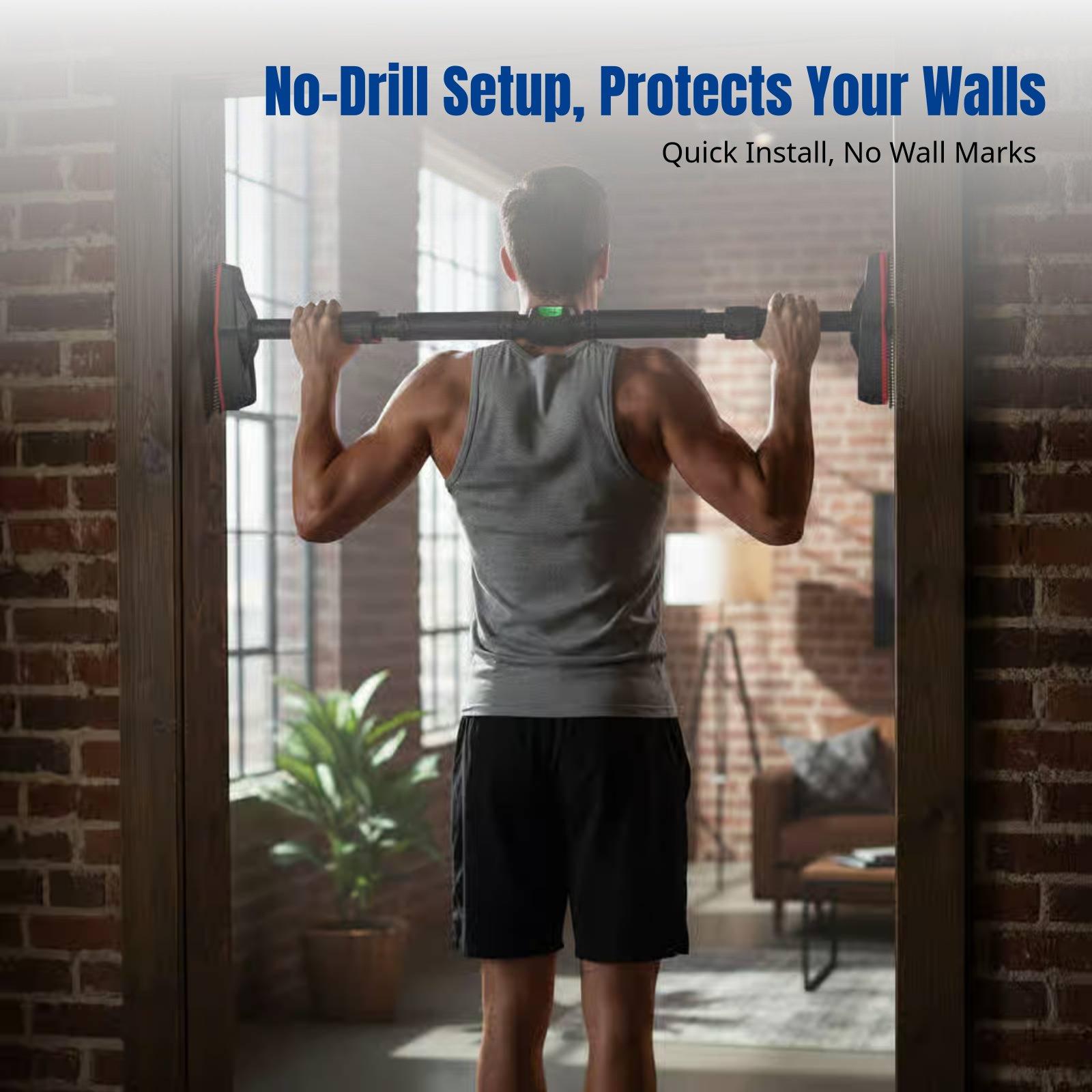 Barra de Exercícios para Porta - Home Gym Pull Up Bar avaliação e preço