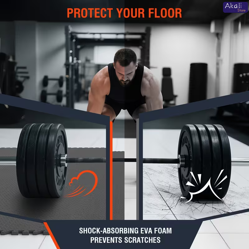 Tapetes de Ginástica Interligá - Home Gym Rubber Flooring avaliação e preço