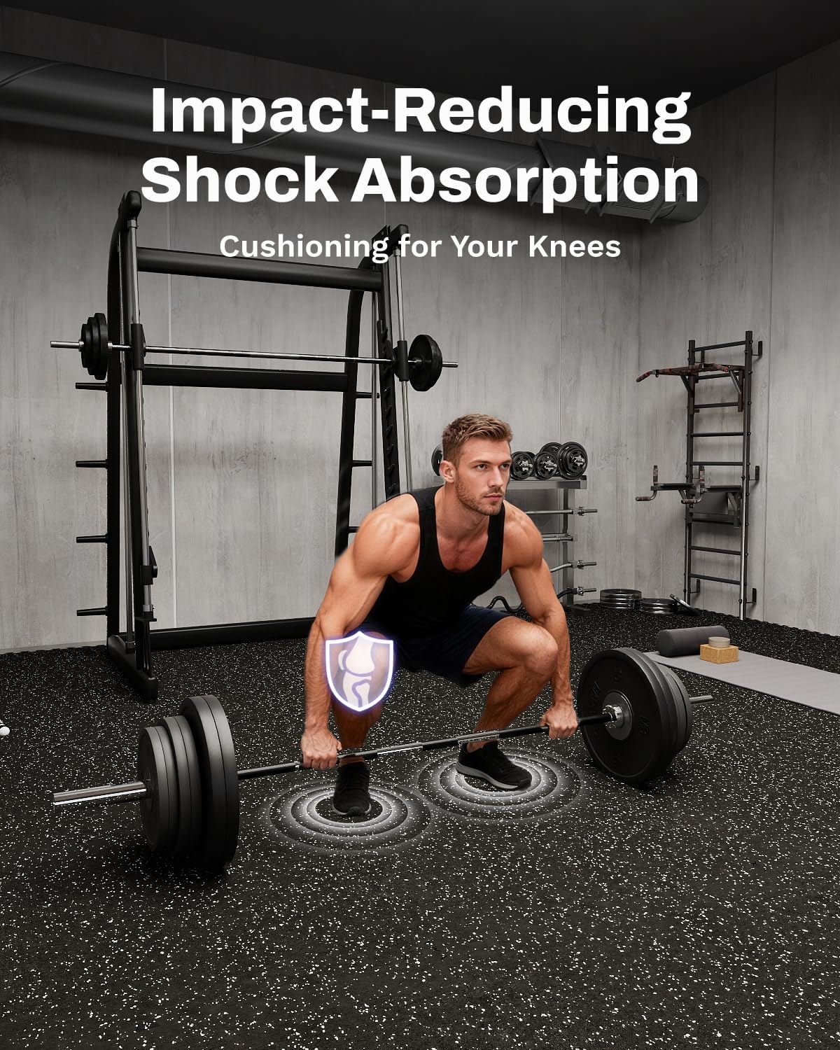 Tapetes para Equipamentos de E - Home Gym Rubber Flooring avaliação e preço